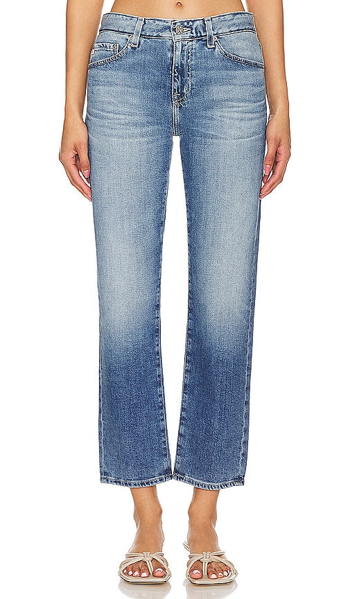 AG Jeans Ex-boyfriend Straight Leg in Blue - AG Jeans Ex-boyfriend coupe droite - Bleu - AG Jeans 前男友直筒牛仔裤 蓝色 - AG Jeans Ex-Freund mit geradem Bein in Blau - AG Jeans Ex-Boyfriend 스트레이트 레그 블루 색상 - AG Jeans Ex fidanzato Gamba dritta in blu