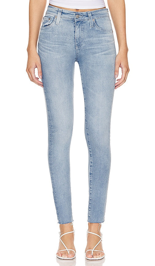 AG Jeans Farrah Ankle Skinny Leg in Blue - AG Jeans - Farrah - Jambe skinny à la cheville - Bleu - AG 蓝色 Farrah 踝部紧身牛仔裤 - AG Jeans Farrah Ankle Skinny Leg in Blau - AG Jeans Farrah 앵클 스키니 레그 블루 색상 - AG Jeans Farrah caviglia gamba skinny in blu