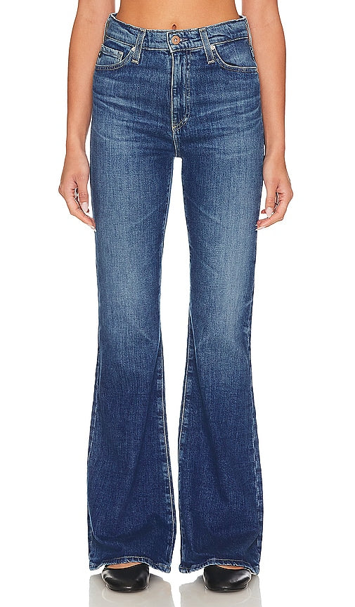 AG Jeans Madi Wide Leg in Blue - AG Jeans Madi jambe large en bleu - AG 蓝色 Madi 阔腿牛仔裤 - AG Jeans Madi mit weitem Bein in Blau - AG Jeans Madi 와이드 레그 블루 색상 - AG Jeans Madi gamba larga in blu