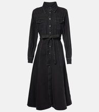 AG Jeans Marseille denim shirt dress. AG Jeans 马赛牛仔衬衫裙
