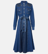 AG Jeans Marseille denim shirt dress. AG Jeans 马赛牛仔衬衫裙