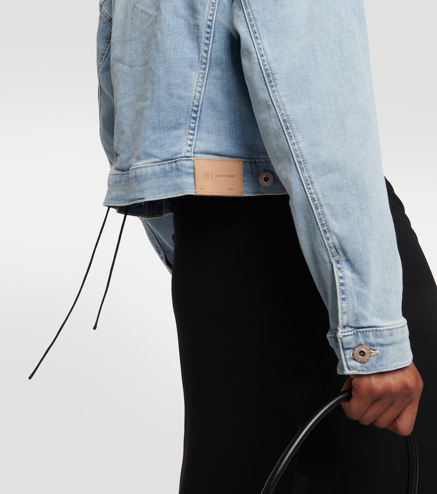 AG Jeans Maya cropped denim jacket