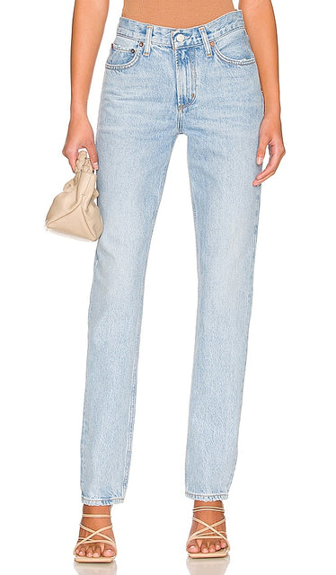 AGOLDE Lyle Low Rise Slim in Blue - AGOLDE Lyle Slim taille basse en bleu - AGOLDE Lyle 蓝色低腰修身裤 - AGOLDE Lyle Low Rise Slim in Blau - AGOLDE Lyle 로우라이즈 슬림 블루 색상 - AGOLDE Lyle vita bassa slim in blu