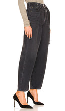 AGOLDE Belted Baggy in Black