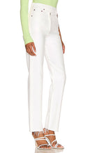 AGOLDE Criss Cross Straight in White