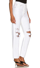 AGOLDE 90's Mid Rise Loose in White