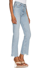 AGOLDE Mid Rise Relaxed Boot in Blue