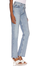 AGOLDE Lana Mid Rise Straight in Blue