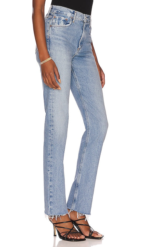 AGOLDE Cherie High Rise Straight in Blue