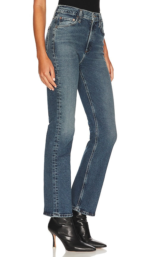 AGOLDE Vintage High Rise Bootcut in Blue