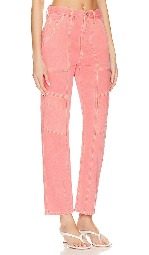 AGOLDE Cooper Cargo in Pink