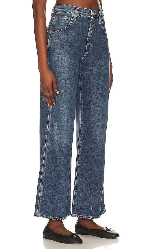 AGOLDE Magda Denim Carpenter in Blue