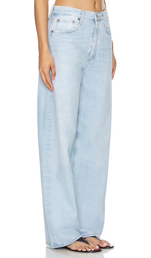 AGOLDE Low Slung Baggy in Blue