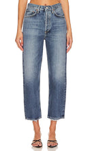 AGOLDE 90's Crop in Blue - AGOLDE 90's Crop en bleu - AGOLDE 90 年代蓝色短款 - AGOLDE 90er Crop in Blau - AGOLDE 90's 크롭 블루 색상 - AGOLDE Raccolto anni '90 in blu