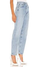AGOLDE 90's Mid Rise Loose Fit in Denim-Light
