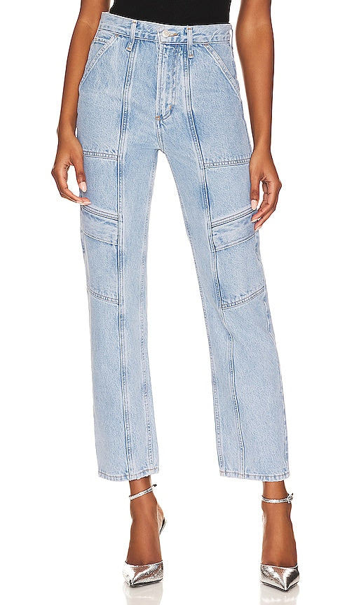 AGOLDE Cooper Cargo in Denim-Light - AGOLDE Cooper Cargo en Denim-Light - AGOLDE Cooper Cargo 浅牛仔布 - AGOLDE Cooper Cargo in Denim-Light - AGOLDE 쿠퍼 카고 데님 라이트 - AGOLDE Cooper Cargo in denim chiaro