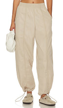 AGOLDE Dakota Track Pant in Beige
