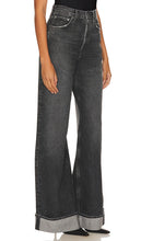 AGOLDE Dame High Rise Wide Leg in Black