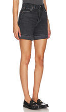 AGOLDE Dame Short in Black