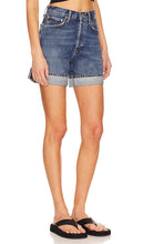 AGOLDE Dame Short in Blue