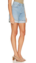 AGOLDE Dame Short in Blue