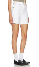 AGOLDE Dame Short in White