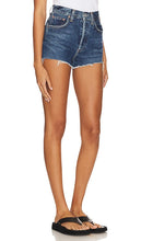 AGOLDE Dee Vintage High Rise Short in Blue