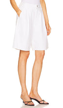 AGOLDE Ellis Trouser Short in White