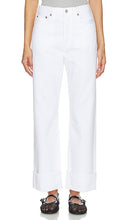 AGOLDE Fran Low Slung Easy Straight in White - AGOLDE Fran Low Sling Easy Straight en blanc - AGOLDE Fran 低腰休闲直筒裤 白色 - AGOLDE Fran Low Slung Easy Straight in Weiß - AGOLDE Fran 로우 슬렁 이지 스트레이트 화이트 색상 - AGOLDE Fran Low Slung Easy Straight in bianco