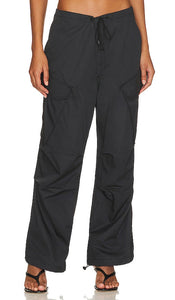 AGOLDE Ginerva Cargo Pant in Black