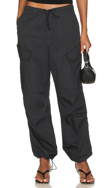 AGOLDE Ginerva Cargo Pant in Black - Pantalon cargo AGOLDE Ginerva en noir - AGOLDE Ginerva 黑色工装裤 - AGOLDE Ginerva Cargohose in Schwarz - AGOLDE GINERVA 카고 팬츠 - Pantaloni cargo AGOLDE Ginerva in nero