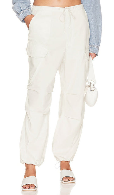 AGOLDE Ginerva Cargo Pant in White - AGOLDE Pantalon cargo Ginerva en blanc - AGOLDE Ginerva 白色工装裤 - AGOLDE Ginerva Cargohose in Weiß - AGOLDE GINERVA 카고 팬츠 화이트 색상 - Pantaloni cargo AGOLDE Ginerva in bianco