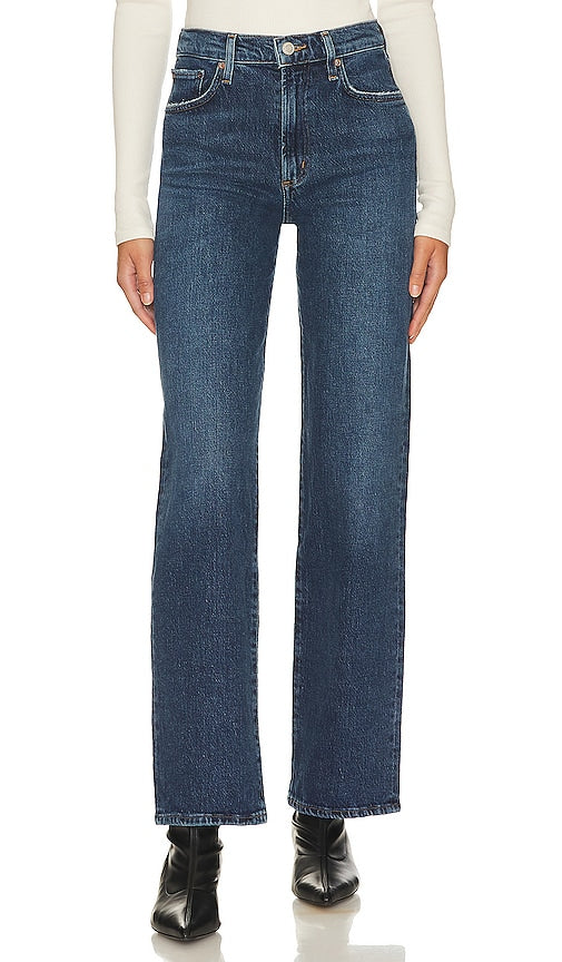AGOLDE Harper Mid Rise Straight in Blue - AGOLDE Harper coupe droite taille mi-haute en bleu - AGOLDE Harper 蓝色中腰直筒裤 - AGOLDE Harper Mid Rise Straight in Blau - AGOLDE Harper 미드 라이즈 스트레이트 블루 색상 - AGOLDE Harper vita media dritta in blu