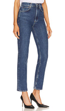 AGOLDE High Rise Stovepipe in Denim-Dark