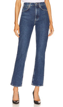 AGOLDE High Rise Stovepipe in Denim-Dark - AGOLDE Tuyau de Poêle de Grande Hauteur en Denim-Foncé - AGOLDE 牛仔黑高腰瘦腿裤 - AGOLDE Hochhaus-Ofenrohr in Denim-Dunkel - AGOLDE 하이라이즈 스토브파이프 데님 다크 색상 - Tubo da stufa AGOLDE a vita alta in denim-scuro