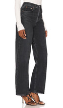 AGOLDE Low Rise Baggy in Black