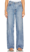 AGOLDE Low Slung Puddle Wide Leg in Blue - AGOLDE Puddle à jambe large à taille basse en bleu - AGOLDE 蓝色低腰水坑阔腿裤 - AGOLDE Low Slung Puddle Wide Leg in Blau - AGOLDE 로우 슬렁 퍼들 와이드 레그 블루 색상 - AGOLDE Gamba larga a pozzanghera bassa in blu