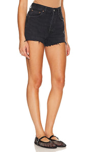 AGOLDE Mila Short in Black