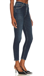 AGOLDE Nico High Rise Slim in Blue