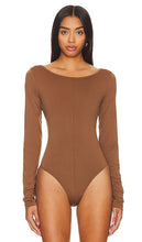 AGOLDE Paulette Bodysuit in Brown