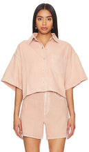 AGOLDE Rona Box Shirt in Pink