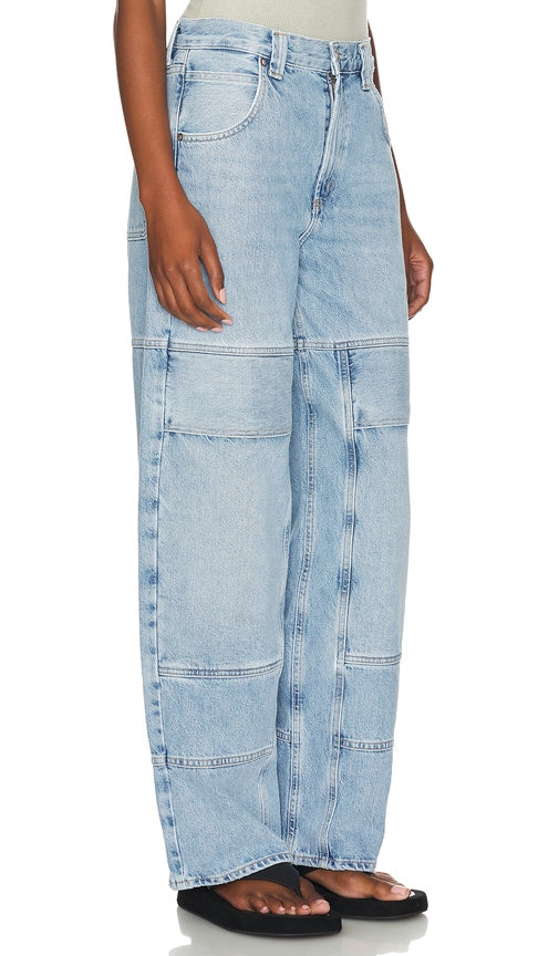 AGOLDE Tanis Utility Wide Leg in Blue