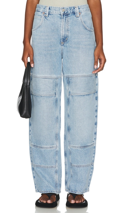 AGOLDE Tanis Utility Wide Leg in Blue - AGOLDE Tanis Utility jambe large en bleu - AGOLDE Tanis 蓝色实用阔腿裤 - AGOLDE Tanis Utility Wide Leg in Blau - AGOLDE Tanis 유틸리티 와이드 레그 블루 색상 - AGOLDE Tanis Utility gamba larga in blu