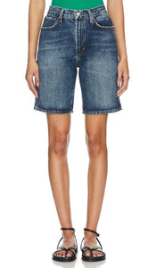 AGOLDE Vida High Rise Relaxed Straight in Blue - AGOLDE Vida coupe droite décontractée taille haute en bleu - AGOLDE Vida 蓝色高腰休闲直筒裤 - AGOLDE Vida High Rise Relaxed Straight in Blau - AGOLDE Vida 하이라이즈 릴렉스 스트레이트 블루 색상 - AGOLDE Vida vita alta rilassata dritta in blu