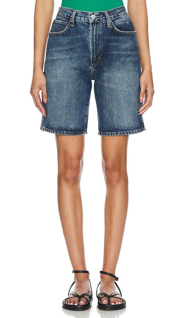 AGOLDE Vida High Rise Relaxed Straight in Blue - AGOLDE Vida coupe droite décontractée taille haute en bleu - AGOLDE Vida 蓝色高腰休闲直筒裤 - AGOLDE Vida High Rise Relaxed Straight in Blau - AGOLDE Vida 하이라이즈 릴렉스 스트레이트 블루 색상 - AGOLDE Vida vita alta rilassata dritta in blu