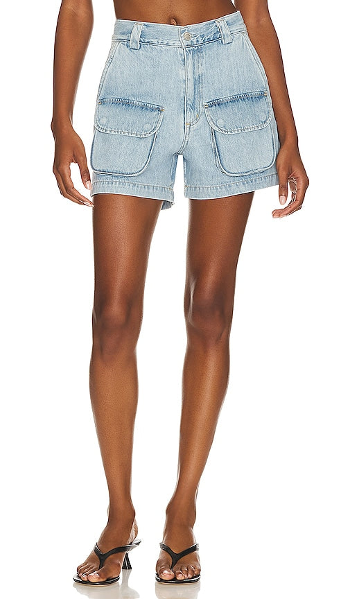 AGOLDE Vida Short in Denim-Light - AGOLDE Vida Short en Denim-Light - AGOLDE Vida 浅色牛仔短裤 - AGOLDE Vida Short in Denim-Light - AGOLDE Vida 쇼츠 in Denim-Light - AGOLDE Vida Short in Denim-Chiaro