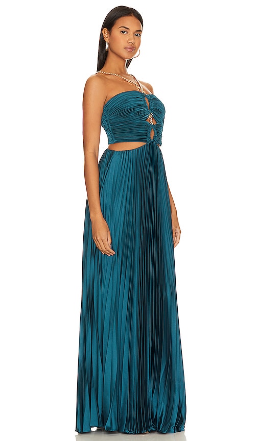 AIIFOS Sarita Gown in Teal