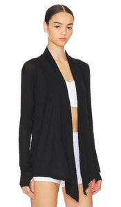ALALA Cashmere Cardigan in Black