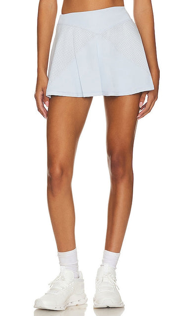 ALALA Rally Skort in Baby Blue - Jupe-short ALALA Rally en bleu bébé - ALALA 淡蓝色 Rally 裙裤 - ALALA Rally Skort in Babyblau - ALALA Rally 스커트 - Pantaloncini da rally ALALA in blu baby