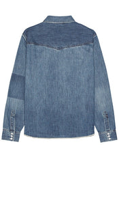 ALLSAINTS Solar Shirt in Blue